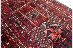 Orientalny ręcznie tkany dywan z Afganistan Khan Mohammadi 80x140cm