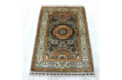Ręcznie tkany dywan Ziegler Khorjin z Pakistanu 100%wełna 80x130cm