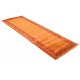 100% wełniany dywan Gabbeh Loribaft pomarańczowy chodnik 80x250cm Indie