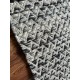 Piękny ręcznie wykonany płasko tkany kilim dywan wełniana filcowana gruba przędza z Indii 160x230cmi dwustronny