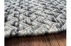 Wełniany dywan płasko tkany kilim ręcznie tkany z Indii 160x230