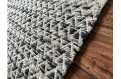 Wełniany dywan płasko tkany kilim ręcznie tkany z Indii 160x230