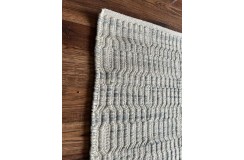 Piękny ręcznie wykonany płasko tkany kilim dywan wełniana filcowana gruba przędza z Indii 150x240cmi dwustronny