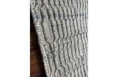 Piękny ręcznie wykonany płasko tkany kilim dywan wełniana filcowana gruba przędza z Indii 150x240cmi dwustronny