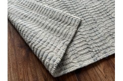 Piękny ręcznie wykonany płasko tkany kilim dywan wełniana filcowana gruba przędza z Indii 150x240cmi dwustronny