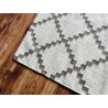 Wełniany kilim dywan z Indii 160x230cm ręcznie tkany brąz