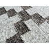 Wełniany kilim dywan z Indii 160x230cm ręcznie tkany brąz
