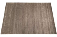Gładki 100% wełniany dywan Gabbeh Lori brązowy 200x300cm 