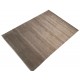 Gładki 100% wełniany dywan Gabbeh Handloom brązowy 200x300cm 2cm gruby