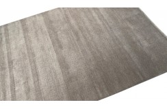Gładki 100% wełniany dywan Gabbeh Lori brązowy 200x300cm 