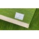 Gładki 100% wełniany dywan Gabbeh Handloom zielony 250x300cm 2cm gruby