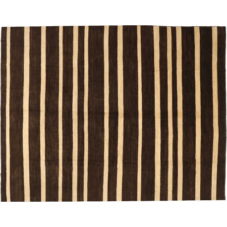 Elegancki, nowoczesny perski Gabbeh dywan GRUBY ręcznie tkany WEŁNA 100% 310x370cm