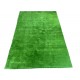 Gładki 100% wełniany dywan Gabbeh Handloom zielony 170x240cm 2cm gruby