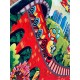 Miękki dywan dla dzieci z pojazdami - autkami, samolotami i pociągiem dla chłopca 120x180cm kolorowy