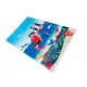 Miękki dywan dla dzieci morskie zwierzęta i rodzinne wakacje 120x180cm dla dziewczynki