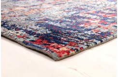 Jedwabny / wełniany dywna z Nepalu 170x240cm w stylu vintage