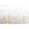 Jedwabny / wełniany dywna z Nepalu 240x300cm w stylu vintage turkus
