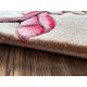Piękny dywan Aubusson ręcznie tkany z Chin, kwiaty kwitnącej wiśni 140x200cm 100% wełna rzeźbiony kwiatowy beżowy
