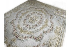 Przepiękny wełniany dywan org. Aubusson Chiny wełna rzeźbiony 250x300
