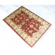 Dywan Ziegler Khorjin Arijana Classic Shabargan 100% wełna kamienowana ręcznie tkany luksusowy 80x130cm czerwony w palmety
