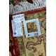 Dywan Ziegler Khorjin Arijana Classic Shabargan 100% wełna kamienowana ręcznie tkany luksusowy 80x130cm czerwony w palmety