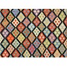 Etniczny kilim szary z Afganistanu dzieło Chobi nomadyczny 200x300cm