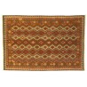 Kolorowy dywan kilim Maimana 200x300cm z Afganistanu 100% wełna dwustronny rustykalny