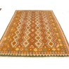 Etniczny kilim szary z Afganistanu dzieło Chobi nomadyczny 200x300cm