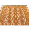 Etniczny kilim szary z Afganistanu dzieło Chobi nomadyczny 200x300cm