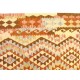 Kolorowy dywan kilim Maimana 200x300cm z Afganistanu 100% wełna dwustronny rustykalny