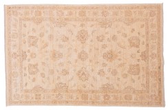 Dywan Afghan Chobi Ziegler 100% wełna kamienowana ręcznie tkany luksusowy 121x185