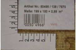 Dywan Afghan Chobi Ziegler 100% wełna kamienowana ręcznie tkany luksusowy 121x185