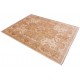 Beżowy dywan Afghan Chobi Ziegler 100% wełna kamienowana 154x204