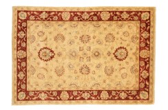 Orientalny dywan Afghan Chobi Ziegler 100% wełna kamienowana 149x198