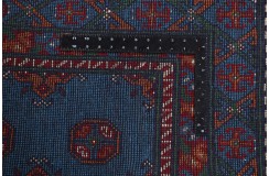 Wełniany dywan afgański 100x150cm ręcznie tkany 100% wełna Akcza