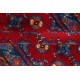 Parańczowy Afgan Buchara Akcza oryginalny 100% wełniany dywan z Afganistanu 80x120
