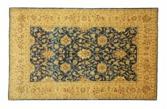 Dywan Afghan Chobi Ziegler 100% wełna kamienowana ręcznie tkany luksusowy 200x300