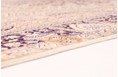 Jedwabny gęsto tkany dywan Kaszmir z Indii jedwab naturalny 180x270cm