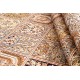 Dywan Kaszmir (Kaschmir) z naturalnego jedwabiu klasyczny ok 190x280cm Indie ręcznie tkany klasyczny w kwatery