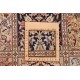 Dywan Kaszmir (Kaschmir) z naturalnego jedwabiu klasyczny ok 90x350cm Indie ręcznie tkany klasyczny w kwatery