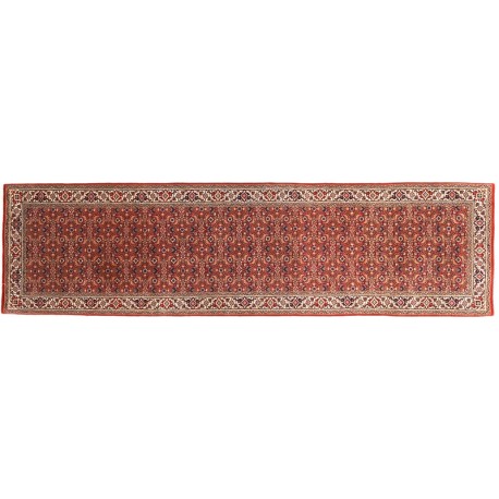 100% wełniany luksusowy dywan chodnik Bidjar (Bidżar) Herati z Iranu 100% wełna 80x300cm