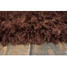 Wysoki włos z wełny i poliestru - dywan Shaggy Brinker Carpets brązowo-miedziany