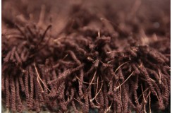 Wysoki włos z wełny i poliestru - dywan Shaggy Brinker Carpets brązowo-miedziany