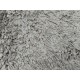 Gruby ciepły dywan shaggy 100% poliester 170x240cm srebrny Indie