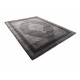 Ręcznie tkany dywan Tebriz Mahi wełna i jedwab 250x350cm Indie piękny perski wzór klasyczny czarny