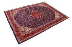 Chodnik dywan Mahal z Iranu 100% wełniany granatowy 290x390cm
