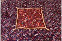 Chodnik dywan Mahal z Iranu 100% wełniany granatowy 290x390cm