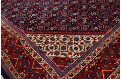 Chodnik dywan Mahal z Iranu 100% wełniany granatowy 290x390cm