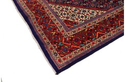 Chodnik dywan Mahal z Iranu 100% wełniany granatowy 290x390cm
