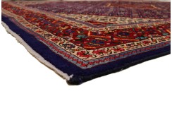 Chodnik dywan Mahal z Iranu 100% wełniany granatowy 290x390cm